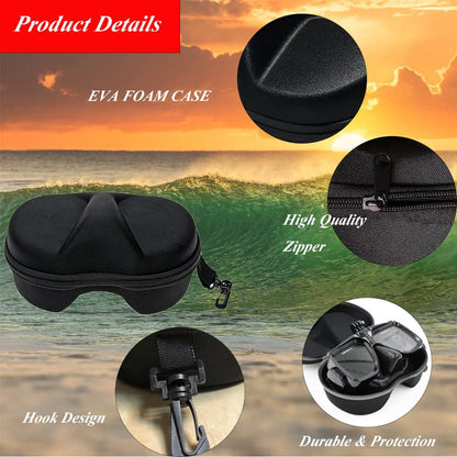 Diving Mask Case Swimming Goggles Box Portable Swimming Glasses Storage Box Snorkel Protective Container Case